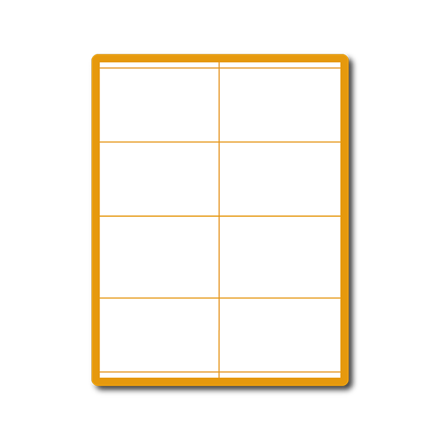 35 00081 - Print Etiketa A4, 105 mm x 70 mm, 8 etiket na archu - Balení 1000 ks