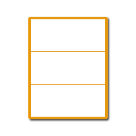 35 00030 - Print Etiketa A4, 210 mm x 99 mm, 3 etikety na archu - Balení 100 ks.