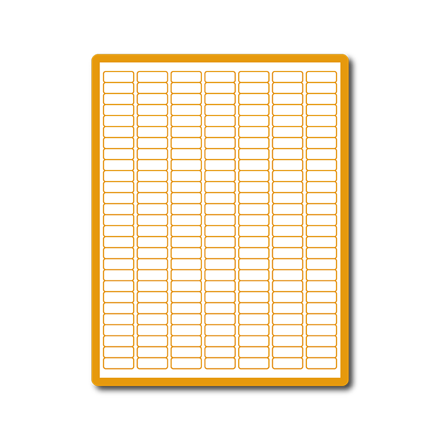 35 00029 - Print Etiketa A4, 25,4 mm x 10 mm, 189 etiket na archu - Balení 100 ks.