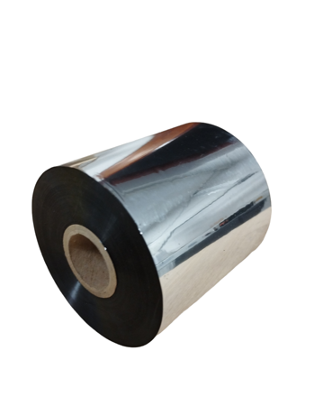 31 00129 - Termotransférová Fólie, PPA70, Vosk, Out, Černá 80 mm x 500 m, Dutinka 25 mm 1"