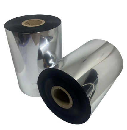 31 00157 - Termotransférová Fólie, PPA80, Vosk Premium, OUT, Černá, 70 mm x 300 m, Dutinka 25 mm 1"