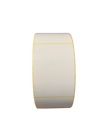 32 00018 - Etiketa 70 mm x 100 mm, Papír, Bílá, Dutinka 76 mm, 1500 ks/kotouč, Permanentní lepidlo, Průměr kotouče 176 mm