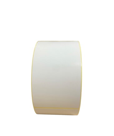 32 00184 - Etiketa 80 mm x 150 mm, Pololesklý papír, Bílá, Dutinka 40 mm, 1000 ks/kotouč, Permanentní lepidlo, Průměr kotouče 164 mm