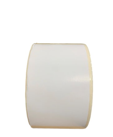 32 00240 - Etiketa 100 mm x 185 mm, Pololesklý papír, Bílá, Dutinka 76 mm, 1000 ks/kotouč, Permanentní lepidlo, Průměr kotouče 189 mm