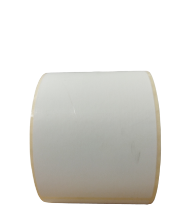 32 00450 - Etiketa 58 mm x 100 mm, Thermo eco, Bílá, Dutinka 40 mm, 300 ks/kotouč, Permanentní lepidlo, Průměr kotouče 83 mm