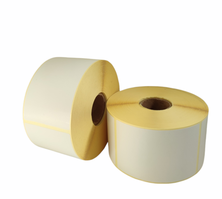 32 00583 - Etiketa 74 mm x 120 mm, Papír, Bílá, Dutinka 40 mm, 400 ks/kotouč, Lepidlo do mrazu,  Průměr kotouče 99 mm