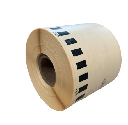 32 00664 - Etiketa nekonečná 62 mm x 31 m, Thermo eco, Bílá, Dutinka 25 mm, Odlepitelné lepidlo, DK-44205