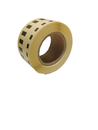 32 00816 - Etiketa nekonečná s okrajem 29 mm x 16 m, Thermo eco, Bílá, Dutinka 40  mm, Vnitřní návin, Permanentní lepidlo, DK-22211, Průměr kotouče 67 mm