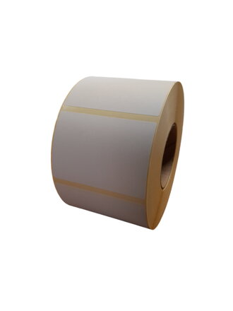 32 00878 - Etiketa 105 mm x 75 mm, Matný papír, Bílá, Dutinka 76 mm, 2000 ks/kotouč, Permanentní lepidlo,  Průměr kotouče 177 mm