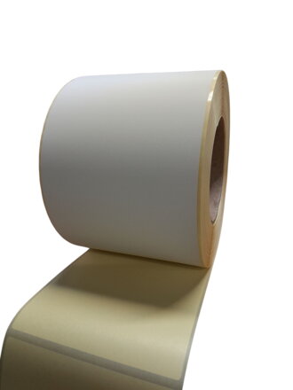 32 00963 - Etiketa 103 mm x 170 mm, Mezera: 4,625 mm, Thermo eco, Bílá, Dutinka 76 mm, 500 ks/kotouč, Permanentní lepidlo, Průměr kotouče 145 mm