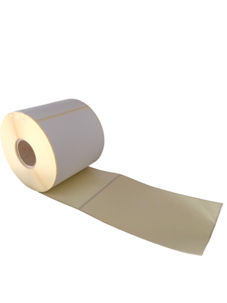 32 00977 - Etiketa 100 mm x 150 mm, Thermo eco, Biela, Dutinka 40 mm, 500/kotúč, Permanentné lepidlo, Priemer kotúča 120 mm