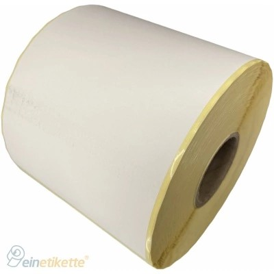 32 01018 - Etiketa 102 mm x 152 mm, Papír, Bílá, Dutinka 76mm, 475 ks/kotouč, Permanentní lepidlo, Kompatibilní etiketa pre Zebra 3006322 Z-Select 2000T