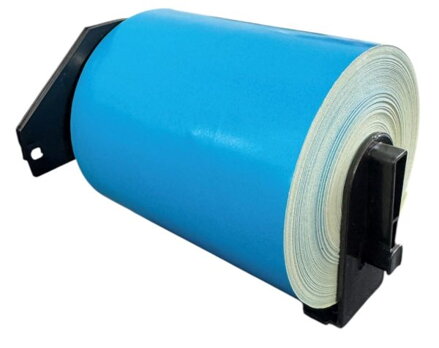 32 01037 - Etiketa nekonečná 102 mm x 42,8 m s držiakom, Thermo eco, Modrá, Dutinka 40 mm, Permanentné lepidlo, Split silikónu v strede, RD-S01E2C, Brother, Priemer kotúča 95 mm