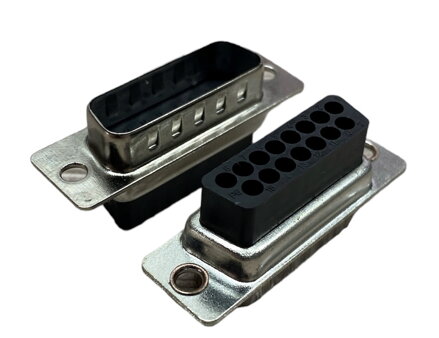 37 00188 - D-SUB krimpovací konektor 15 pól