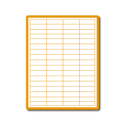 35 00084 - Print Etiketa A4, 48,3 x 16,9 mm, 64 etiket na archu - Balení 100 ks.