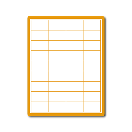 35 00088 - Print Etiketa A4, 48,5 mm x 31,2 mm, 36 etiket na archu - Balení 100 ks.