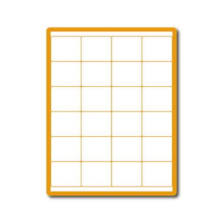 35 00149 - Print Etiketa A4, 50 mm x 45 mm, 24 etiket na archu - Bealení 100 ks