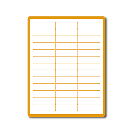 35 00142 - Print Etiketa A4, 64 mm x 21 mm, 39 etiket na archu - Balení 100 ks