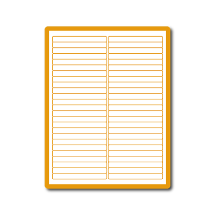 35 00138 - Print Etiketa A4, 97 mm x 11 mm, 50 etiket na archu - Balení 100 ks