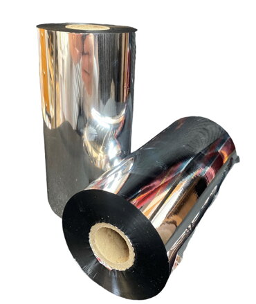 31 00127 - Termotransférová Fólie, PPA70, Vosk, Out, Černá, 150 mm x 300 m, Dutinka 25 mm 1"