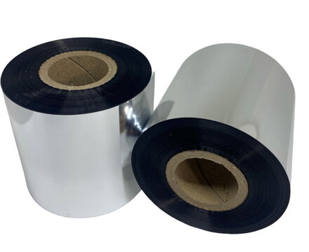 31 00119 - Termotransférová Fólie, PPA70, Vosk, Out, Černá, 80 mm x 300 m, Dutinka 25 mm 1"