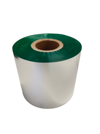 31 00058 - Termotransférová Fólie, PPA107, Vosk, Out, Zelená, 60 mm x 360 m, Dutinka 25 mm 1"