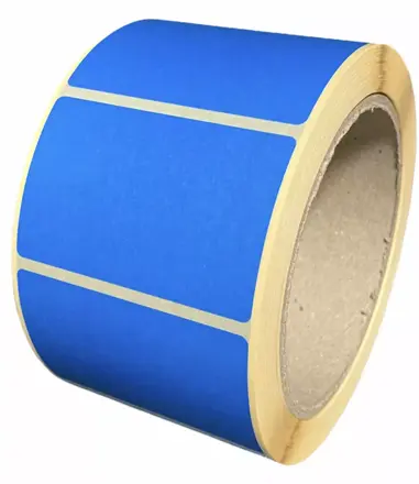 32 00959 - Etiketa nekonečná 100 mm x 42,8 m, Thermo eco, Modrá, Dutinka 40 mm, Permanentní lepidlo, Split silikónu v strede, RD-S01E2C, Brother, Průměr kotouče 95 mm