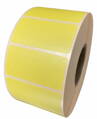 32 00452 - Etiketa 50 mm x 30 mm, Matný papír, Žlutá, Dutinka 40 mm, 3600 ks/kotouč, Permanentní lepidlo