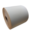 32 00492 - Etiketa 100 mm x 150 mm, Perforace, Thermo eco, Bílá, Dutinka 25 mm, 500 ks/kotouč, Permanentní lepidlo,  Průměr kotouče 115 mm