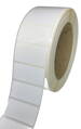 32 00596 - Etiketa 35 mm x 25 mm, Polypropylen, Bílá, Dutinka 76 mm, 6000 ks/kotouč, Permanentní lepidlo