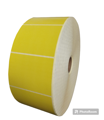 32 00756 - Etiketa 105 mm x 75 mm, Thermo eco, Žlutá, Dutinka 40 mm, 5000 ks/kotouč, Permanentní lepidlo, Pruměr kotouče 260 mm