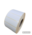 32 00790 - Etiketa 60 mm x 20 mm, Thermo eco, Bílá, Dutinka 40  mm, 2500 ks/kotouč, Odlepitelné lepidlo, Průměr kotouče 105 mm