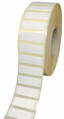 32 00175 - Etiketa 30 mm x 10 mm, Pololesklý papír, Bílá, Dutinka 40 mm, 4000 ks/kotouč, Permanentní lepidlo